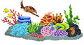 Artistry in Mosaics Caribbean Reef Ceramic Swimming Pool Mosaic