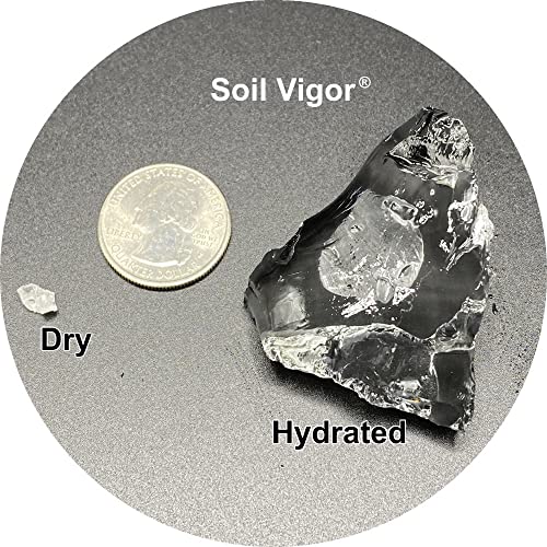 Soil Vigor Potassium Polymer Water Storing Crystals Gel 45 Pounds White