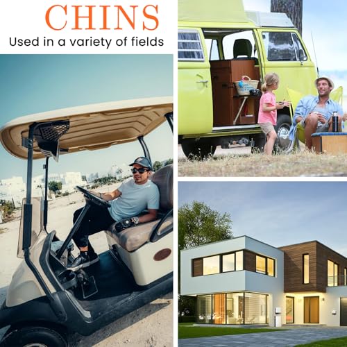 CHINS 48V 100Ah LiFePO4 Golf Cart Battery with Bluetooth & Charger