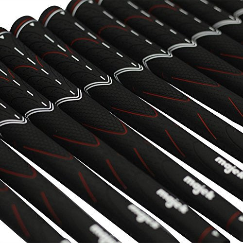 Majek Grips Tour Pro Black Midsize Golf Grips