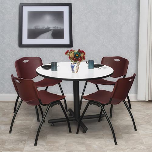 Regency Break Room Tables 36" White