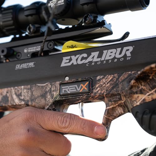 Excalibur REV X Lightweight Quiet CeaseFire Crossbow Mossy Oak Country DNA