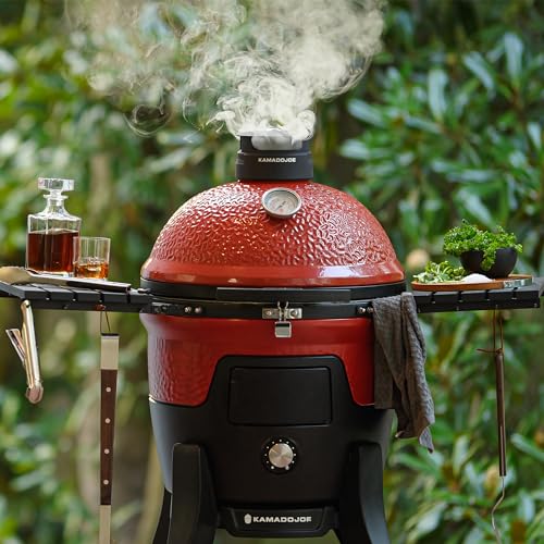 Kamado Joe 18-Inch Pellet Joe Grill and Smoker Red