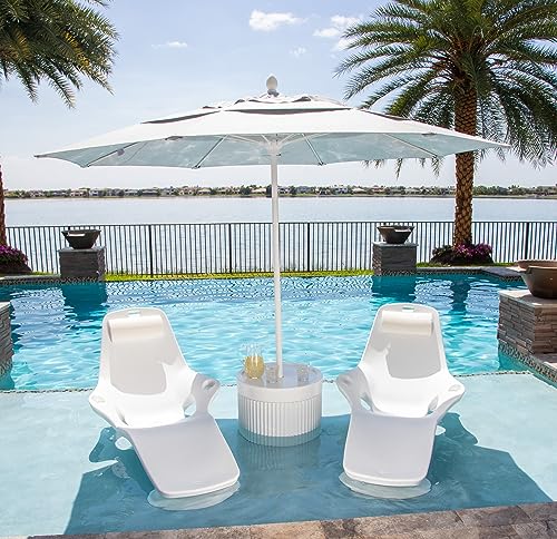 REZVANI FURNITURE STUDIO Tenjam Shayz Pool Lounge Chairs Set of Two Custom Colors