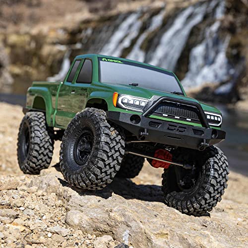 Axial RC Truck 1/10 SCX10 III Base Camp 4WD Rock Crawler Brushed RTR Green