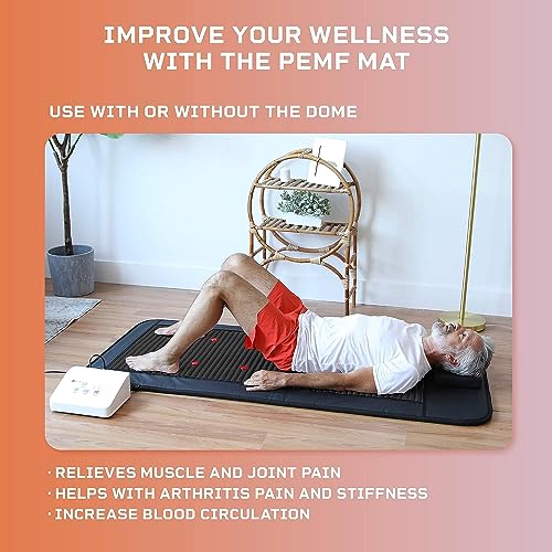 LifePro Far Infrared Sauna Dome with Red Light Therapy Stones Black