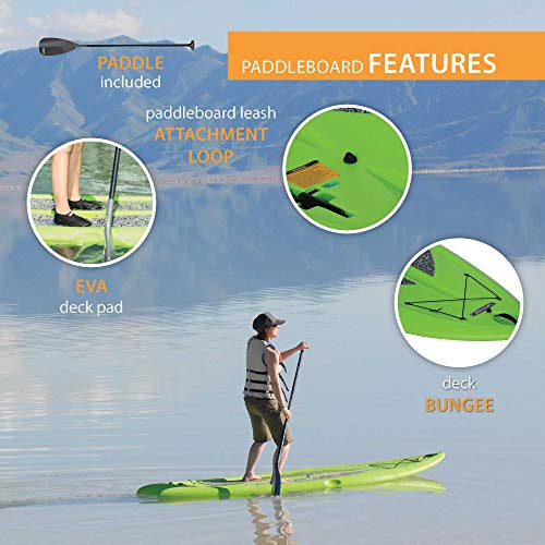 Lifetime Freestyle Paddleboard 9 Feet 8 Inch Lime Green
