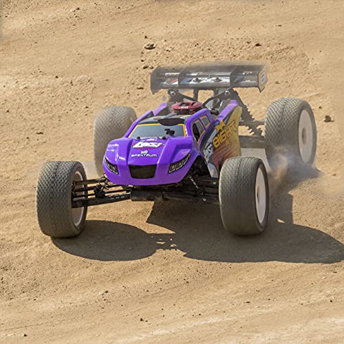 Losi 8IGHT-T 1/8 RC Truggy 4WD Nitro RTR Purple/Yellow