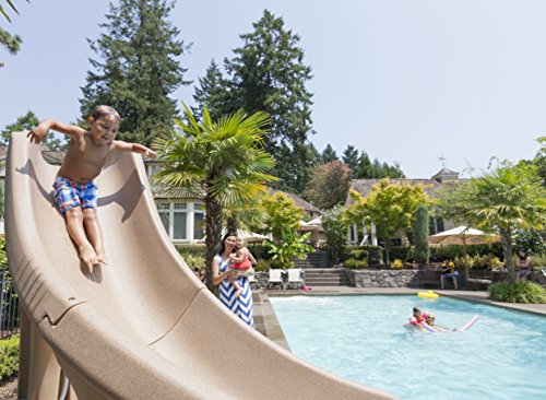 S.R. Smith Typhoon Left Curve Pool Slide Sandstone