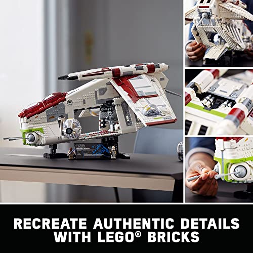 LEGO Star Wars Republic Gunship 75309 UCS Display Model Kit Multicolor