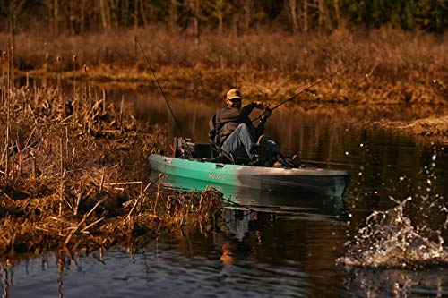 Old Town Canoes & Kayaks Topwater 120 PDL Angler Fishing Kayak First Light