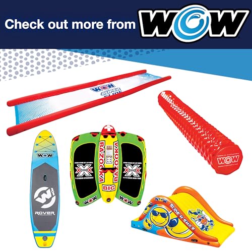 WOW Sports Inflatable Towable Cockpit Tube Multicolor