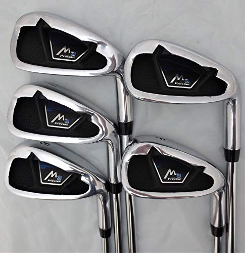 Performance Custom Golf New Tall Mens Golf Set - Custom Made Clubs Complete Driver, Fairway Wood, Hybrid, Irons, Putter, Stand Bag Taylor Fit Regular Flex Black Red