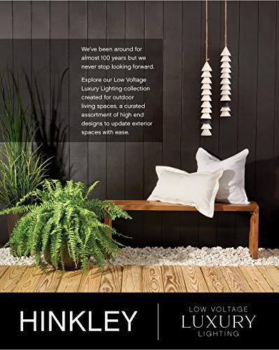 Hinkley Edgewater Large Post Top Lantern - 4 LV LED Bulbs, Aluminum, Clear Seedy Glass, Traditional - Black