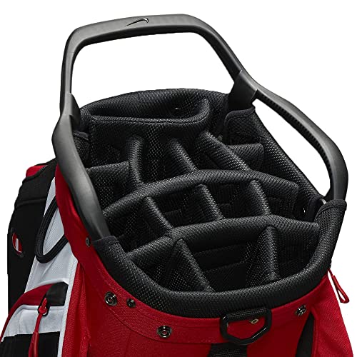 Nike Golf Performance Cart Golf Bag Red | Black