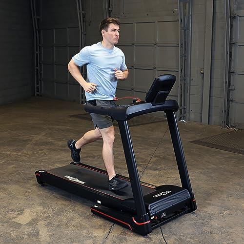Body-Solid Foldable Incline Treadmill Black