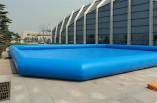 GEPAS Inflatable Pool Water Walking Ball with Blower 23x23x1.8ft Blue