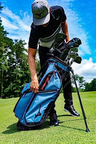 Mizuno BR-D4 6-WAY Stand Bag California Blue-Black