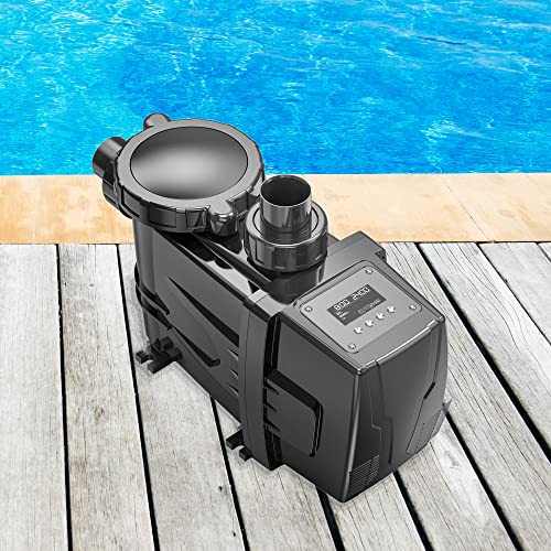 Blue Wave FlowXtreme PRO VS 230V Variable Speed In-Ground Pool Pump Black
