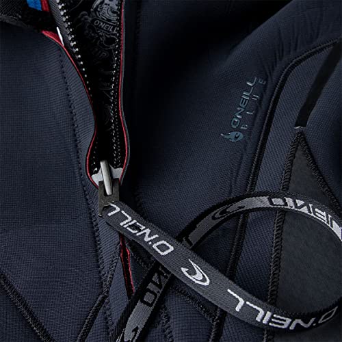 O'NEILL 3/2mm Psycho Tech Back Zip Full Wetsuit Black/Black Medium