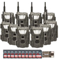 Stealth Cam Flashback 40MP Cellular Trail Camera 10-Pack with 32GB Memory Cards and Card Reader