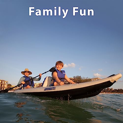 Sea Eagle 385FT Fasttrack Inflatable 12'6" Touring Kayak Blue/White
