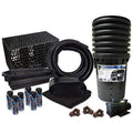 HALF OFF PONDS Simply Waterfalls 10000 Pond Free Kit with MatrixBlox and 10,000 GPH Pump Black