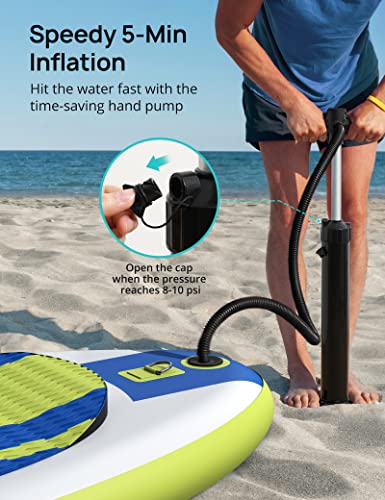 Evajoy Inflatable Paddle Board Green