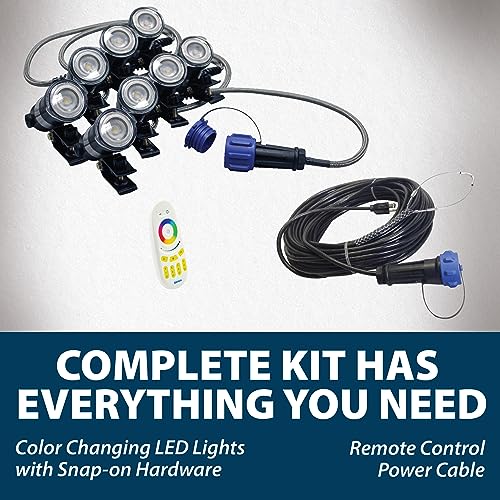 Airmax LED Color Changing Fountain Light Set Color-Changing