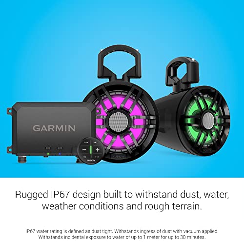 Certified Brands Garmin Tread Overland Rugged GPS Off-Road Navigator with Fusion Marine Audio System