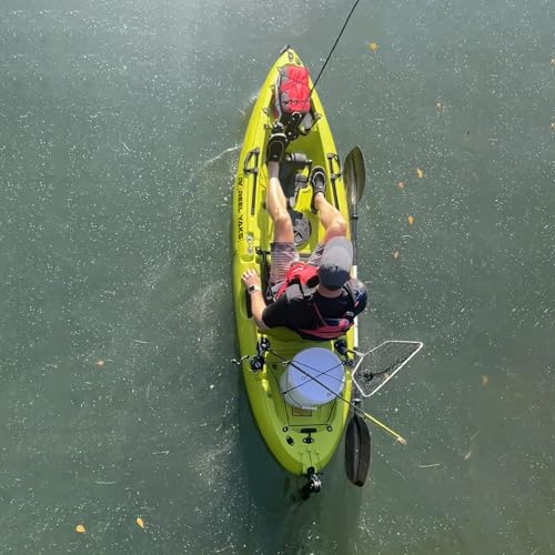 Reel Yaks 9.5ft Raptor Modular Fishing Kayak Cyan Gray