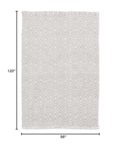 Dash & Albert Annabelle Indoor/Outdoor Area Rug 8' x 10' Grey