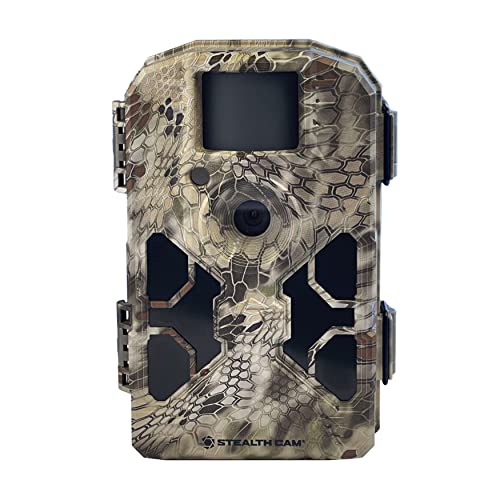 Stealth Cam 2022 G42NG 32MP No Glow Trail Camera Bundle with Solar Power Panel, 32GB Memory Card & USB Reader Camouflage