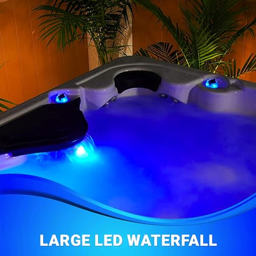 Essential Hot Tubs Select Series 100-Jet 6-Person Lounger Grey