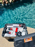 FireFighter1 Fire Hose for Pool Pumps 100' with Installation Kit