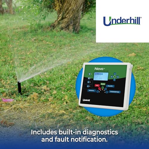 Underhill Novo Automatic Irrigation System 2-Wire Converter Decoder Adapter Controller Control Station Box Black
