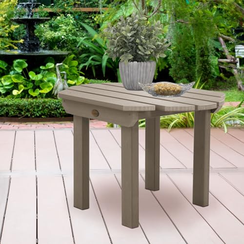 Highwood Classic Westport 6pc Set Adirondack Chairs with Side Tables Woodland Brown