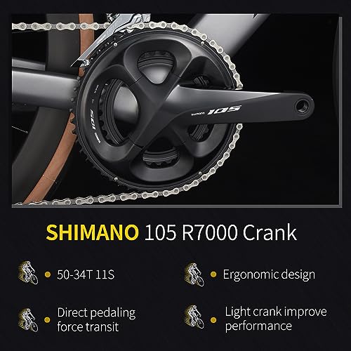 SAVADECK Carbon Road Bike Grey