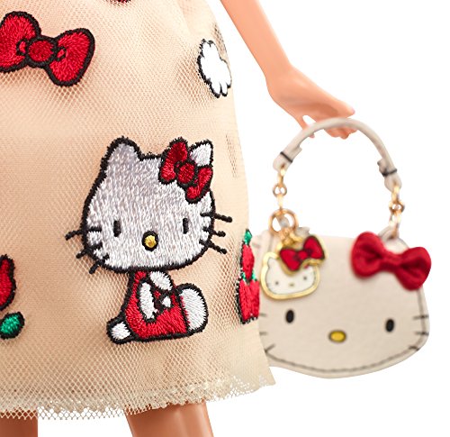 Barbie Hello Kitty Fashion Doll Red