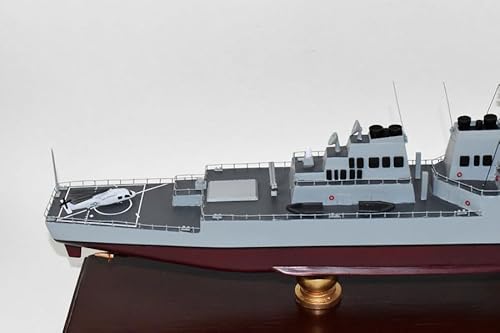 Squadron Nostalgia LLC USS Arleigh Burke (DDG-51) Scale Model Mahogany Multicolor