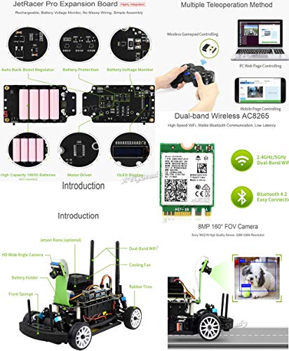 XYGStudy JetRacer Pro AI Kit Accessories for Jetson Nano Racing Robot Car