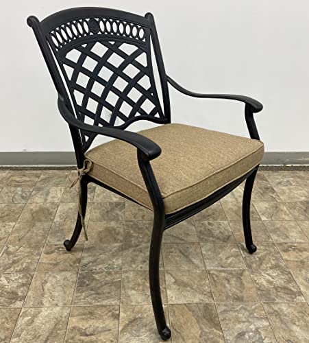 Patio Land 11-Piece Outdoor Cast Aluminum Dining Set with Extendable Table Antique Bronze