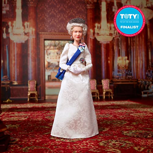 Barbie Signature Queen Elizabeth II Platinum Jubilee Doll Multicolor
