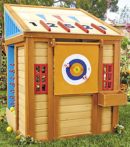 Little Tikes Real Wood Adventures 5-in-1 Game House Multicolor