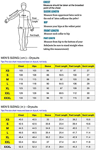 MOLSTA Drysuit Rear-Entry Ti-Zip Zipper Yellow