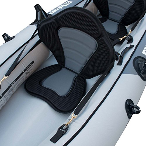 Elkton Outdoors Inflatable Fishing Kayak Green