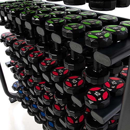 Power Systems Denali Series Vertical Dumbbell Rack Black