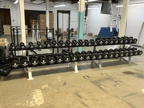 TRUE IRON Urethane Dumbbell Sets - Premium Quality Weights with 1-Year Warranty