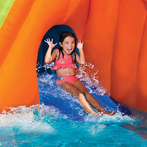 BANZAI Sidewinder Falls Inflatable Kids Water Park Multi