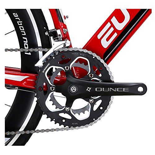 EUROBIKE Road Bike XC7000 Aluminum Frame Adult Bike Red